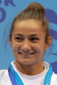 Majlinda Kelmendi in First