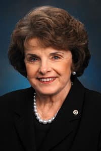 Dianne Feinstein in At the Heart of Gold: Inside the USA Gymnastics Scandal
