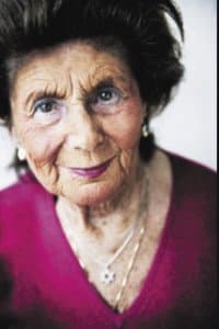 Livia Fränkel in Bridgespelerskorna