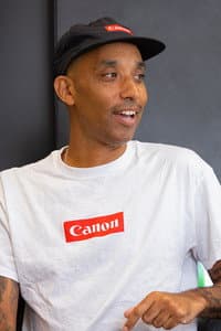 Atiba Jefferson in Shrimp Blunt