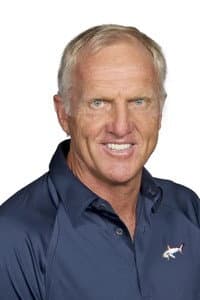 Greg Norman in Shark