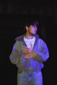 Eithan Ray Rodriguez Arias in Traveling Purple Midnight