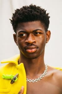 Lil Nas X in iHeartRadio Jingle Ball 2021
