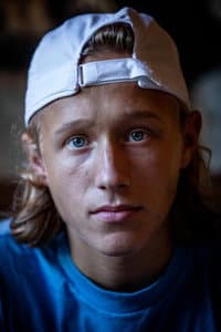 Leo Borg in Borg vs McEnroe