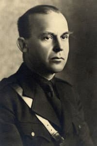 Meinoud Rost van Tonningen in Portret van Anton Adriaan Mussert