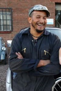 Fuzz Townshend in Car S.O.S.