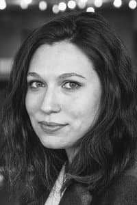 Marie Bardi-Salinas in Blank Check on Broadway