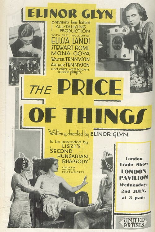 The Price of Things (1930) poster