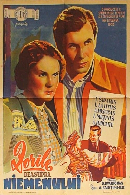 Ausra prie Nemuno (1953) poster