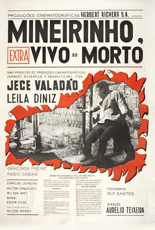 Mineirinho, Vivo ou Morto (1967) poster