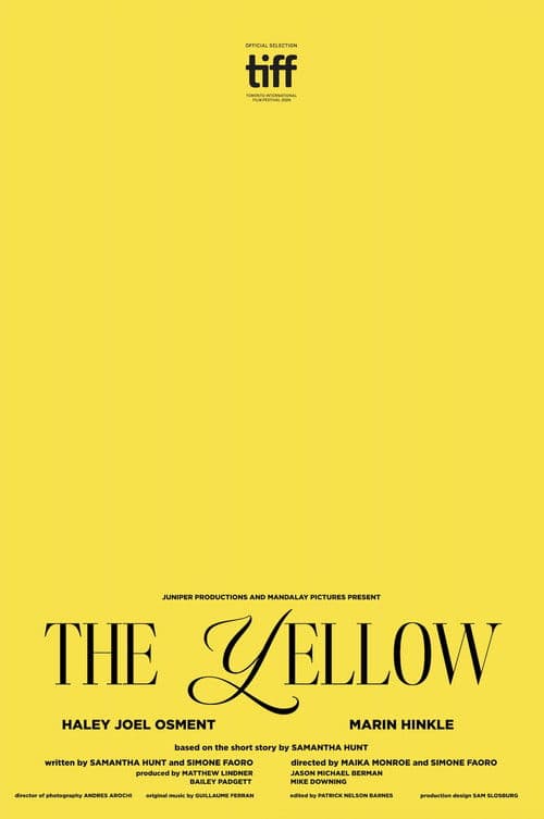 The Yellow (2024) poster
