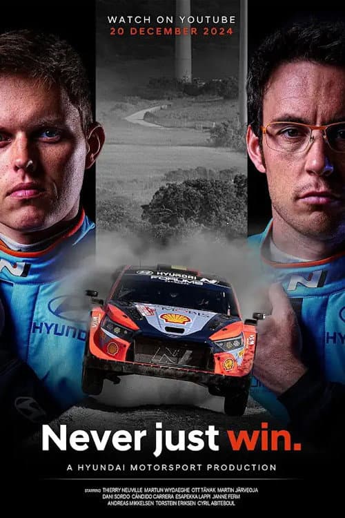 Never Just Win: The Making of a World Rally Champion (2024) poster