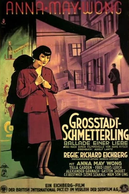 Großstadtschmetterling (1929) poster