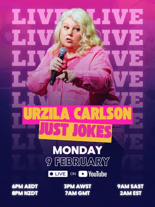 Urzila Carlson: Just Jokes (2026) poster