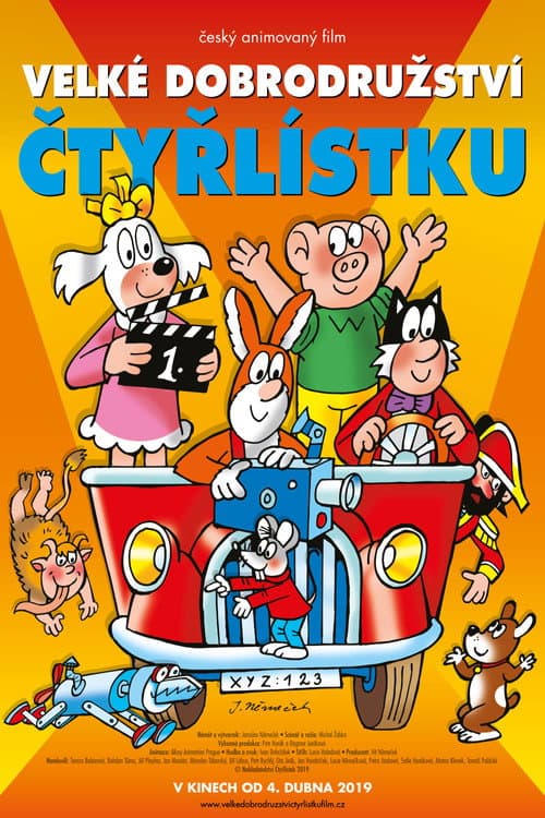 Velké dobrodružství Čtyřlístku (2019) poster