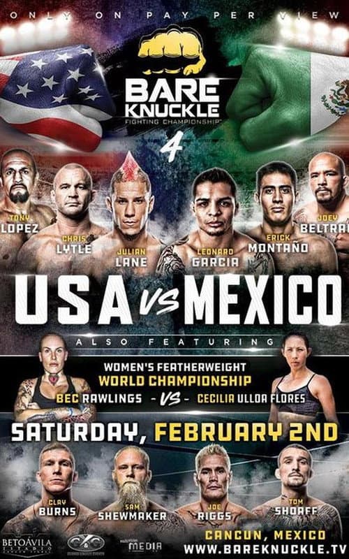 Bare Knuckle Fighting Championship 4 (2019) poster