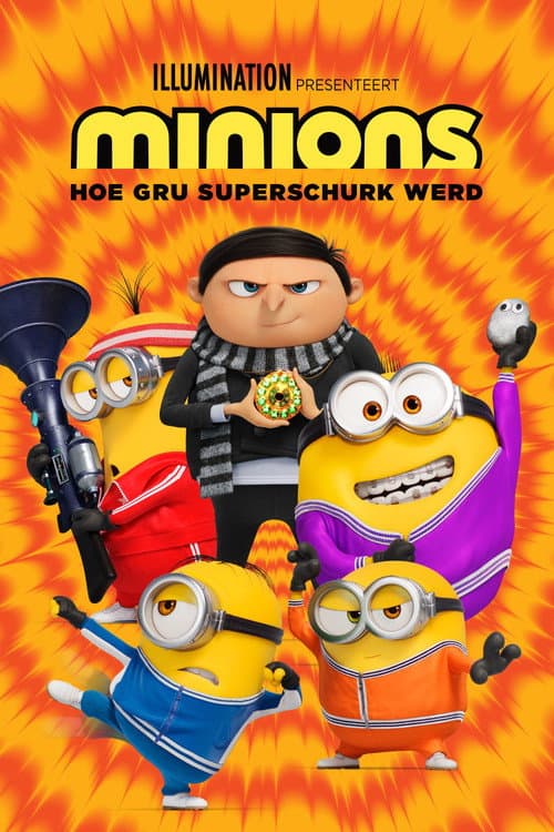 Minions: Hoe Gru superschurk werd (2022) poster