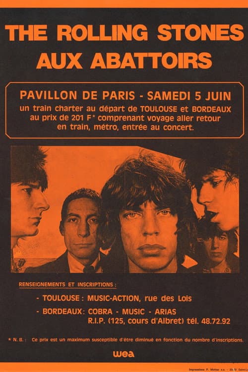The Rolling Stones: Aux Abattoirs (1976) poster