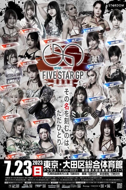 STAR☆VERSE Presents 5★STAR GP 2023 Supported by SoftBank 開幕戦 (2023) poster