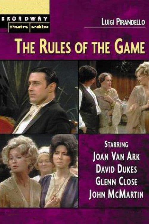 The Rules of the Game (1975) poster