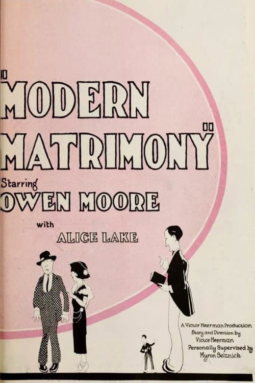 Modern Matrimony (1923) poster