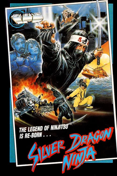 Silver Dragon Ninja (1986) poster