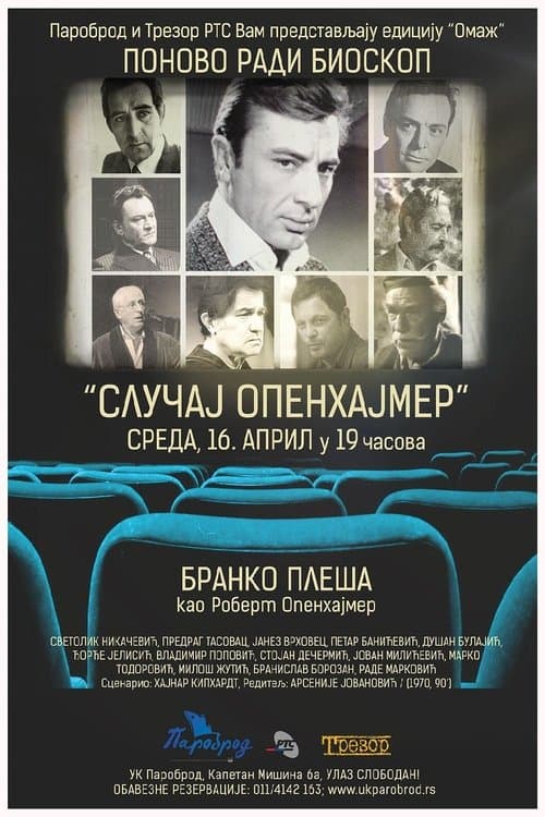Slučaj Openhajmer (1970) poster