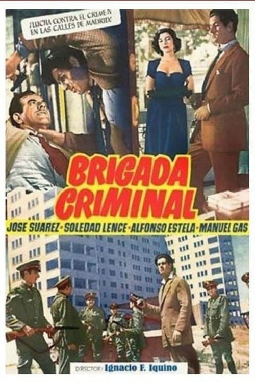 Brigada criminal (1950) poster