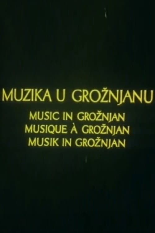 Muzika u Grožnjanu (1975) poster