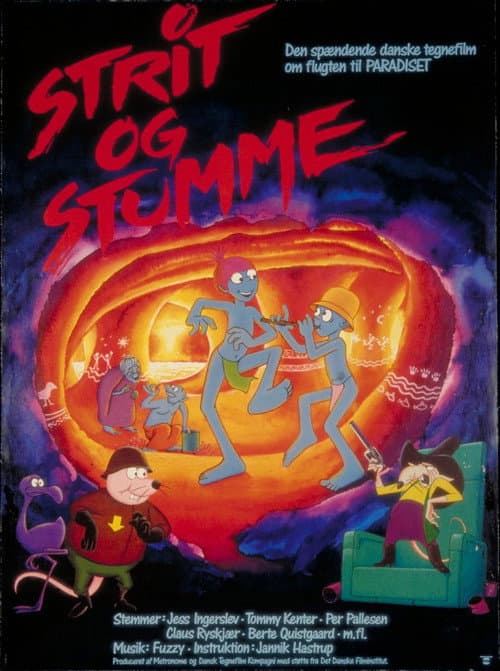 Strit og Stumme (1987) poster