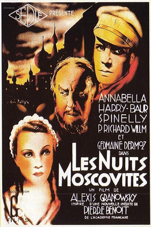Les Nuits moscovites (1934) poster