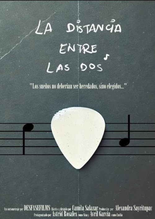 La distancia entre las dos (2025) poster