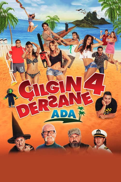 Çılgın Dersane 4: Ada (2015) poster