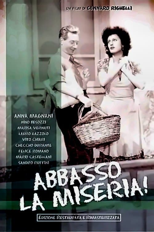 Abbasso la miseria! (1945) poster