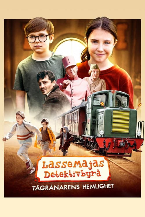 LasseMajas Detektivbyrå - Tågrånarens hemlighet (2020) poster
