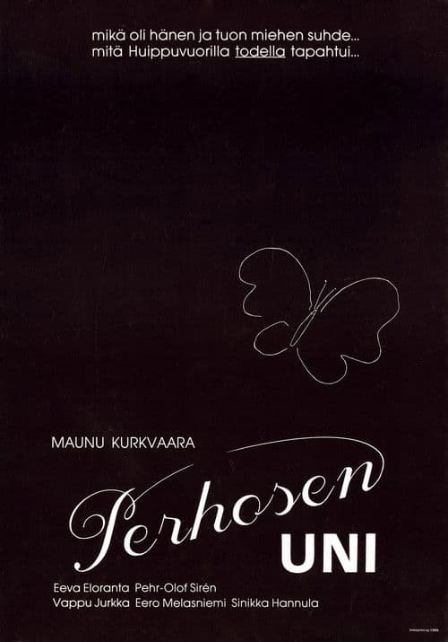Perhosen uni (1986) poster