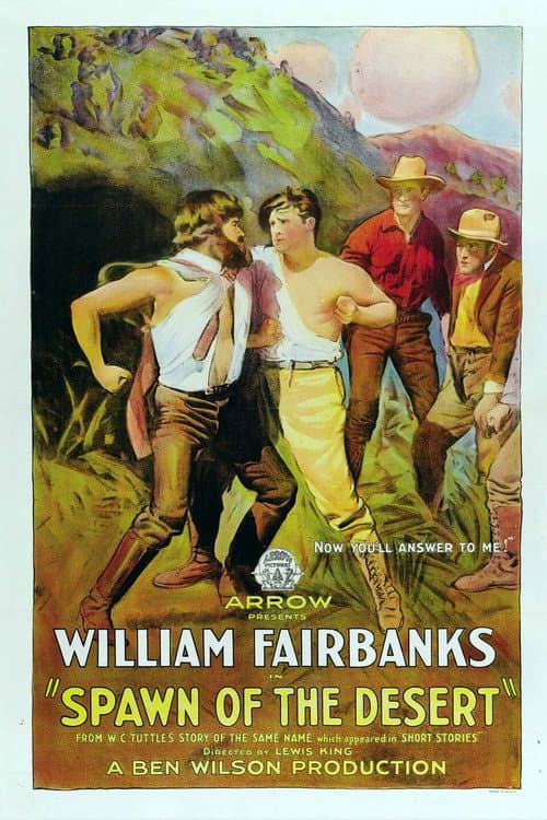 Spawn of the Desert (1923) poster
