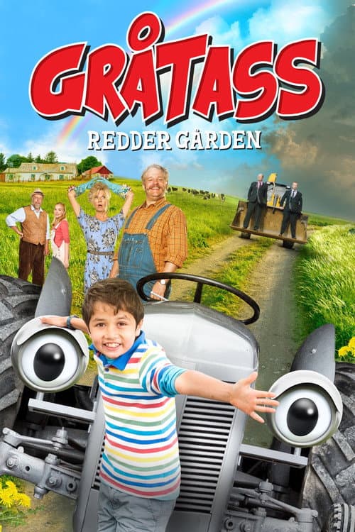 Gråtass redder gården (2017) poster