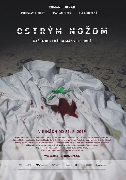 Ostrým nožom (2019) poster