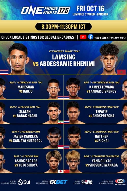 ONE Friday Fights 175: Lamsing vs. Rhenimi (2026) poster