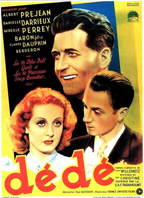 Dédé (1934) poster
