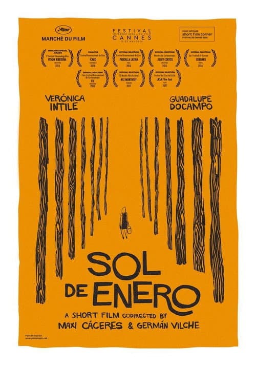 Sol de enero (2016) poster