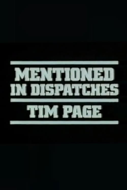 Mentioned in Dispatches (1980) poster