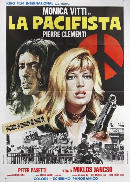La pacifista (1970) poster