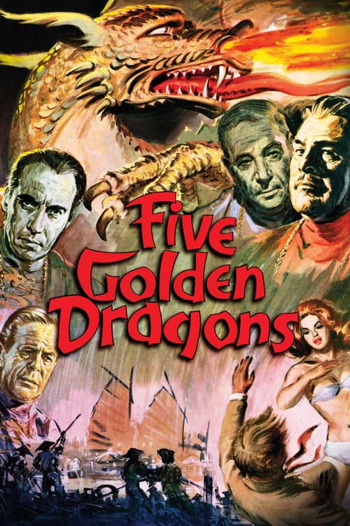 Five Golden Dragons (1967) poster