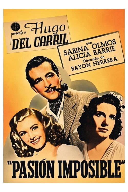 Pasión imposible (1943) poster