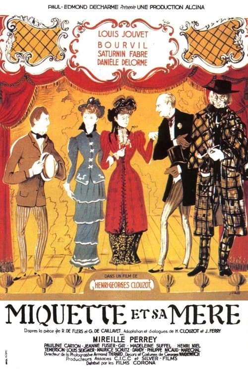 Miquette et sa mère (1950) poster