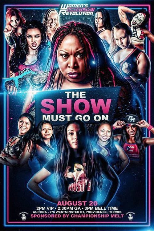 WWR The Show Must Go On (2017) poster