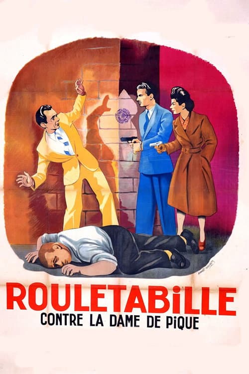 Rouletabille contre la dame de pique (1948) poster