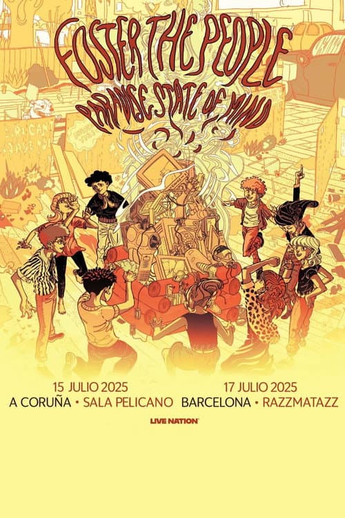 Foster The People: Paradise State of Mind Tour - Live From Razzmatazz Barcelona (July 17, 2025) (2025) poster